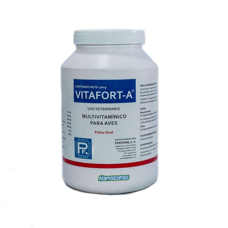 Vitafort-a Bote 500g Parfarm Multivitamínico Alamazonas