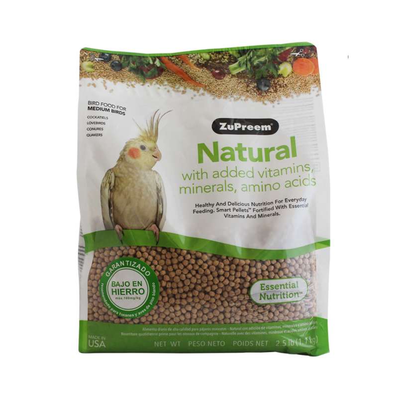 ALIMENTO NATURAL NINFA (TUCAN) 2.5 LB