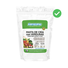 Pasta De Cría Con Verduras 250g Alamazonas