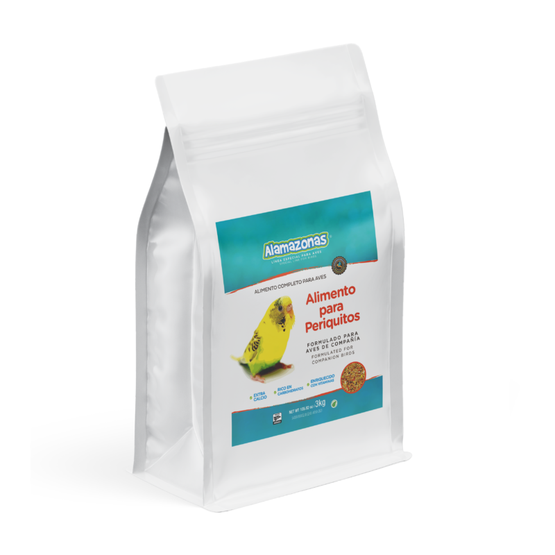 Alimento Mantenimiento Para Periquitos Australianos Budgies 3kg Alamazonas®